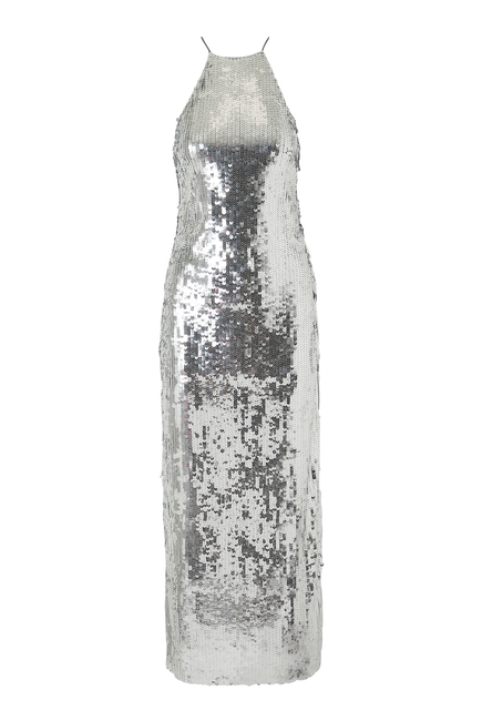 Zazzle Sequin Midi Dress